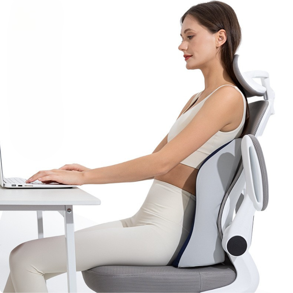 Vue de profil Coussin ergonomique multiusage utilisation lombaires Omilys ErgoCare™