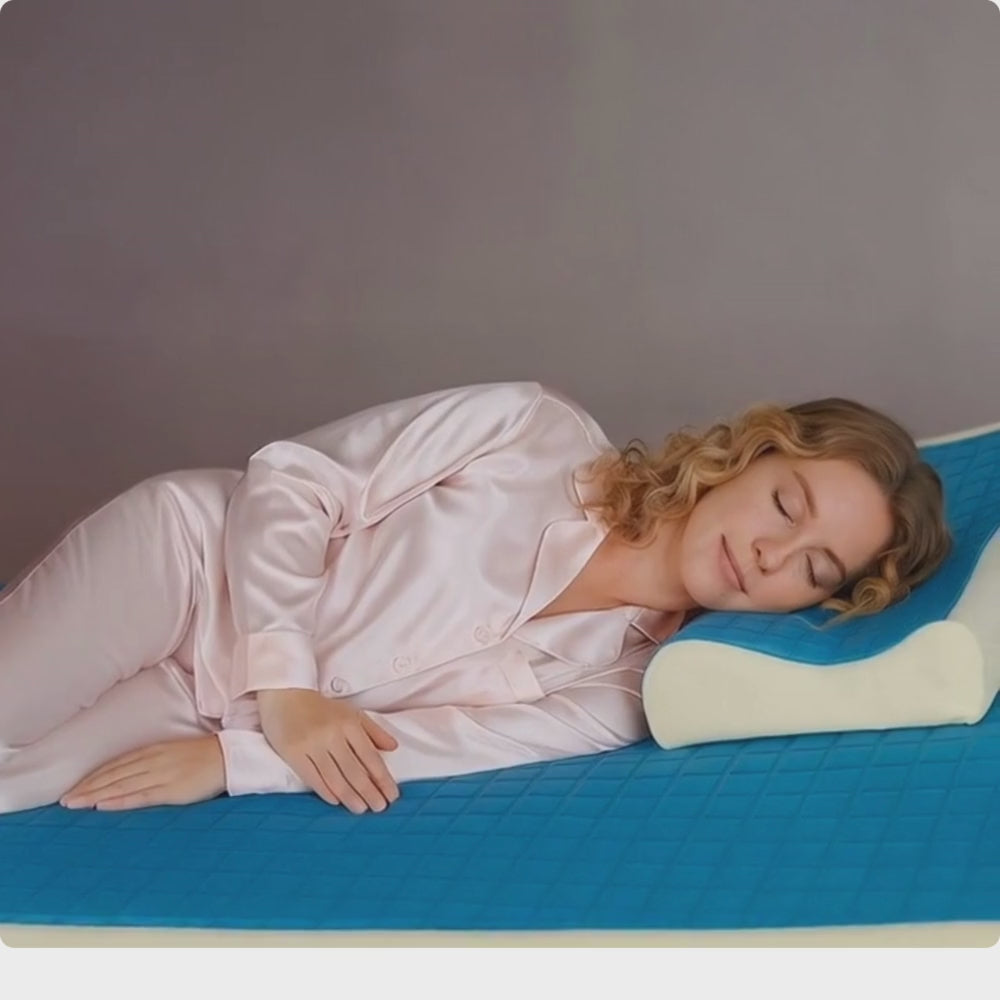 Vidéo Surmatelas à mémoire de forme avec surface en gel Omilys ErgoGel™